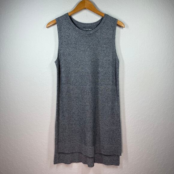 Women's Michael Stars Sleeveless Gray Sweater Dress Size Small NEW - Picture 1 of 8
